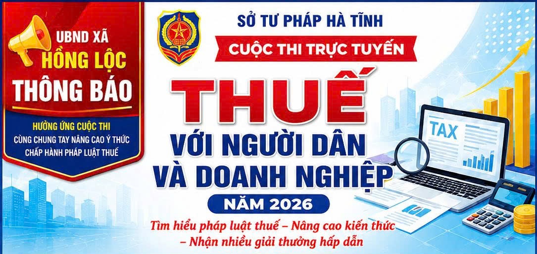 KẾ HOẠCH HƯỞNG ỨNG CUỘC THI TRỰC TUYẾN "THUẾ VỚI NGƯỜI DÂN  VÀ DOANH NGHIỆP" NĂM 2026