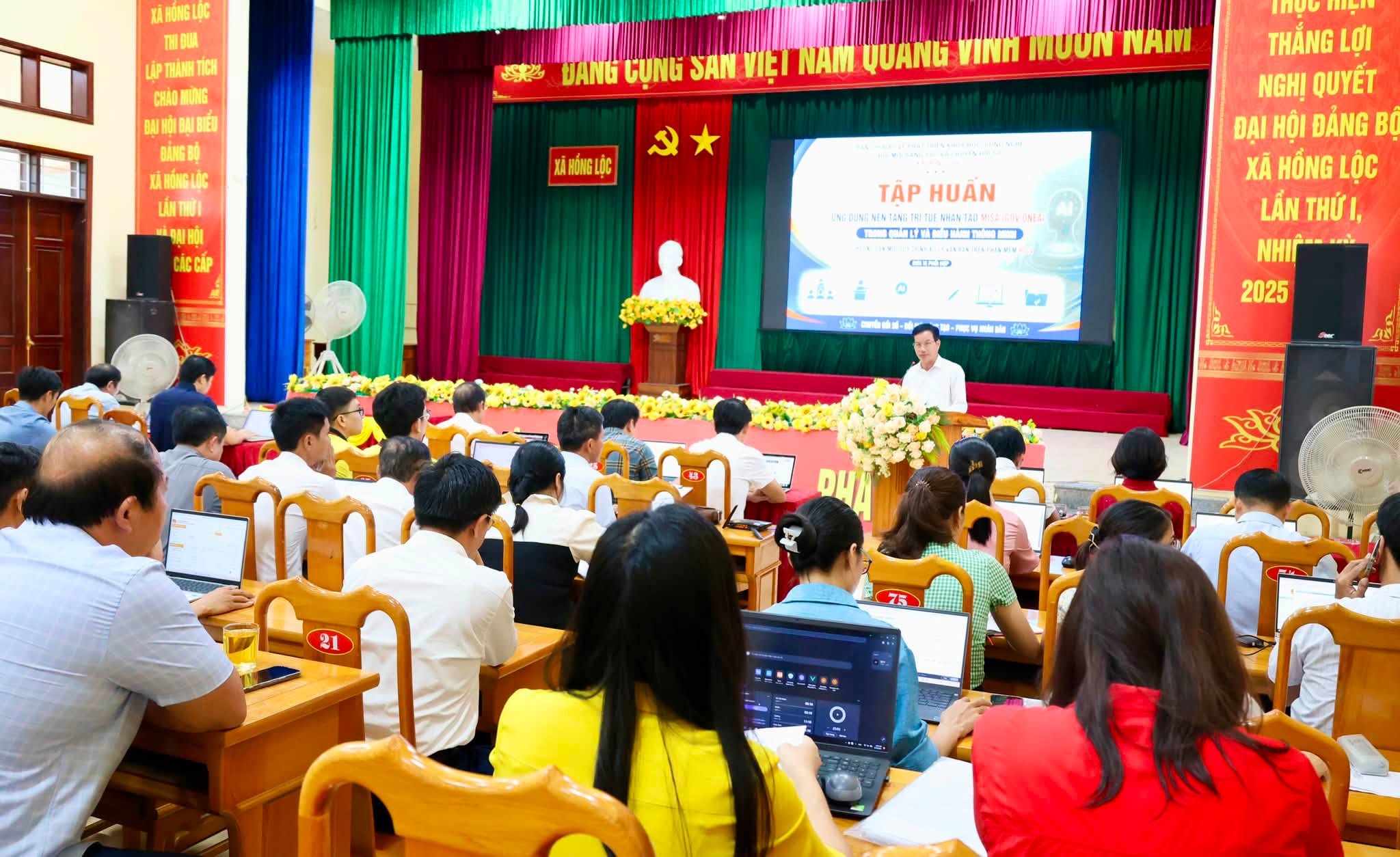 HỒNG LỘC ỨNG DỤNG NỀN TẢNG TRÍ TUỆ NHÂN TẠO MISA iGOV ONEAI TRONG QUẢN LÝ, ĐIỀU HÀNH THÔNG MINH