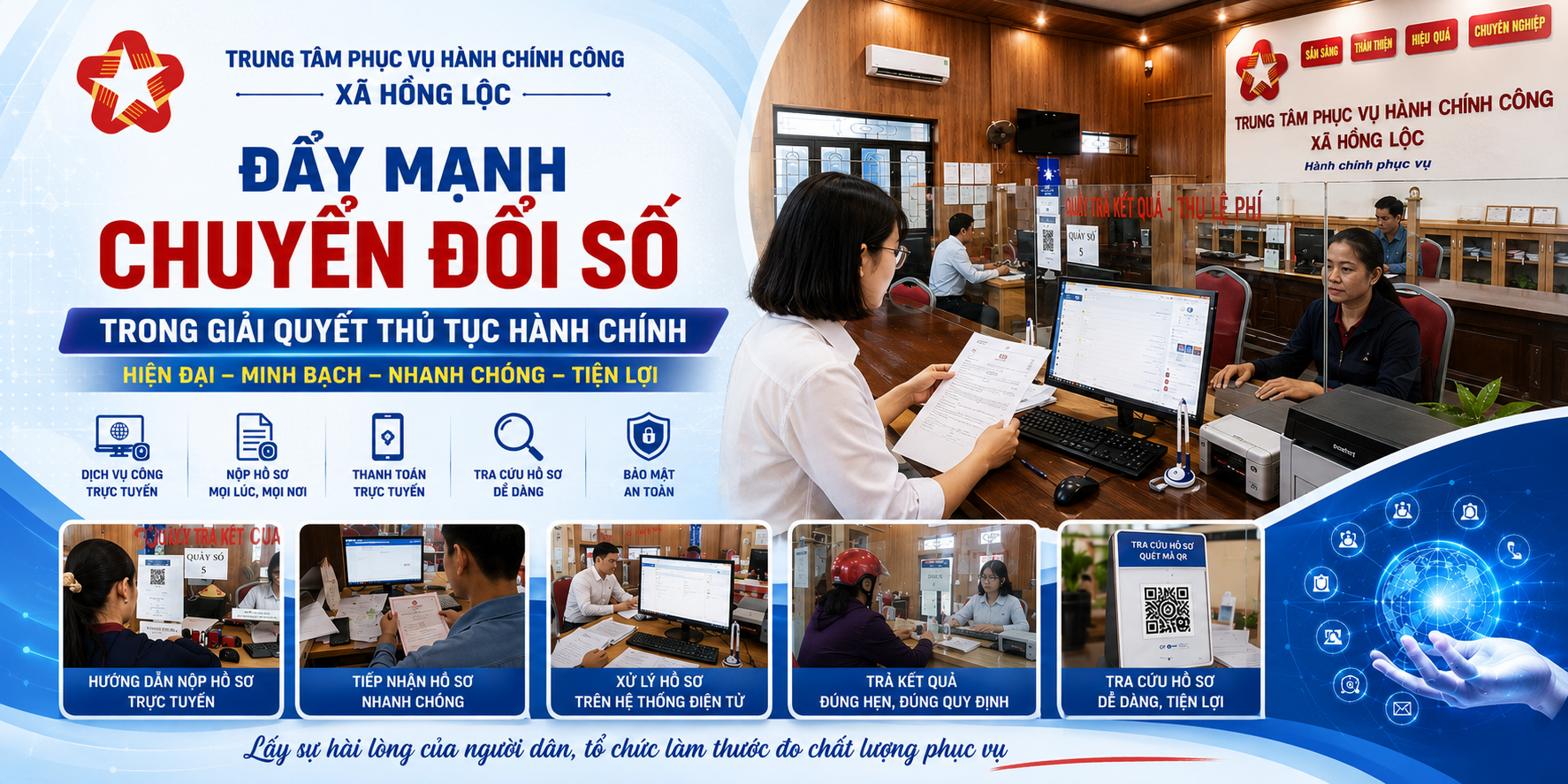 Đẩy mạnh chuyển đổi số trong giải quyết thủ tục hành chính