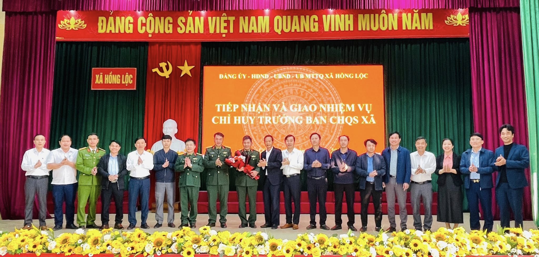 UBMT TQ XÃ HỒNG LỘC TỔNG KẾT CÔNG TÁC MẶT TRẬN NĂM 2025.