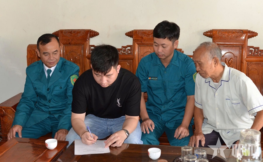 XÃ HỒNG LỘC ĐƠN VỊ LÀM TỐT CÔNG TÁC VẬN ĐỘNG VÀ TUYÊN TRYỀN TÌNH NGUYỆN THAM GIA NGHĨA VỤ QUÂN SỰ NĂM 2026